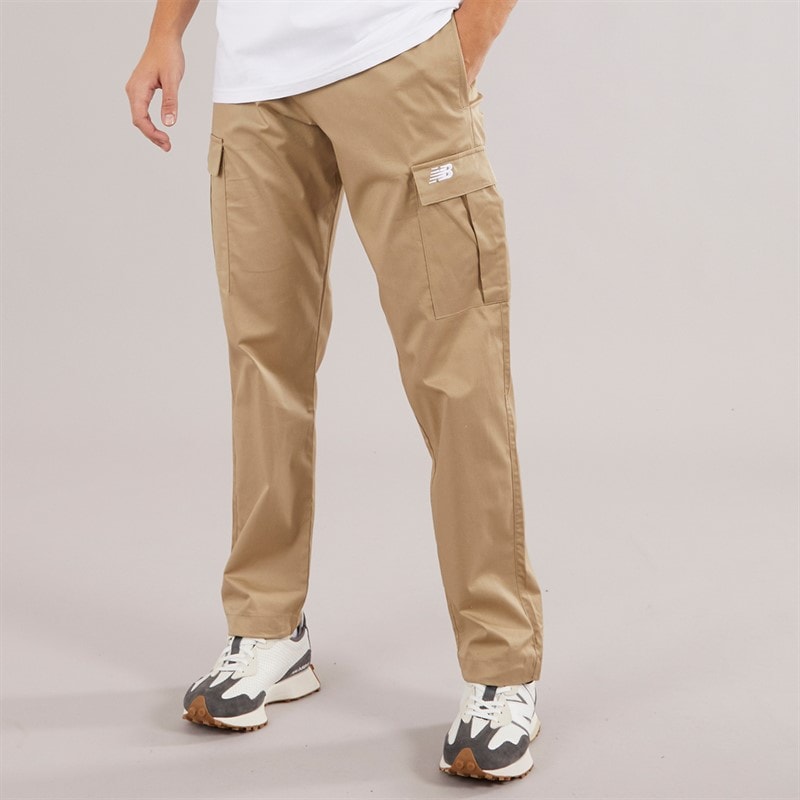New Balance Mens Cargo Pants Stone - Image 1