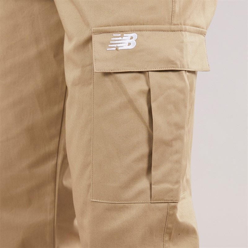 New Balance Mens Cargo Pants Stone - Image 3