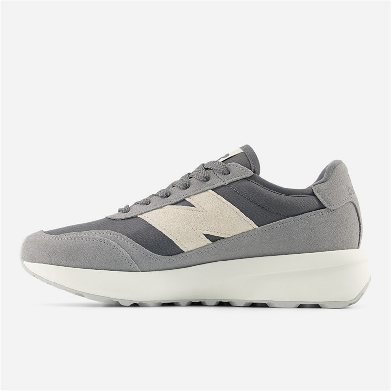 New Balance 370 Trainers Castlerock/Beige - Image 5