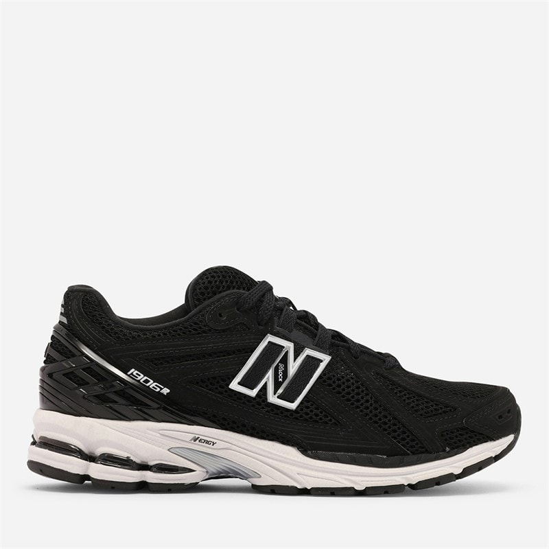 New Balance Mens 1906R Trainers Jet Black/White - Image 1