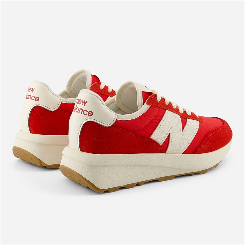 New Balance 370 Trainers Team Red/True Red - Image 3