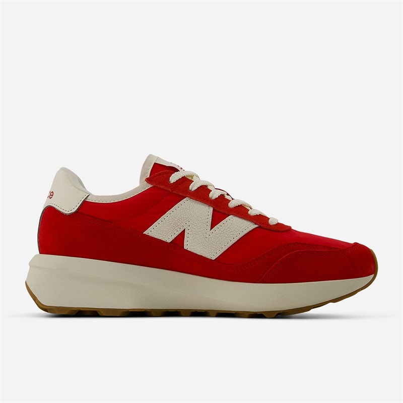 New Balance 370 Trainers Team Red/True Red - Image 5