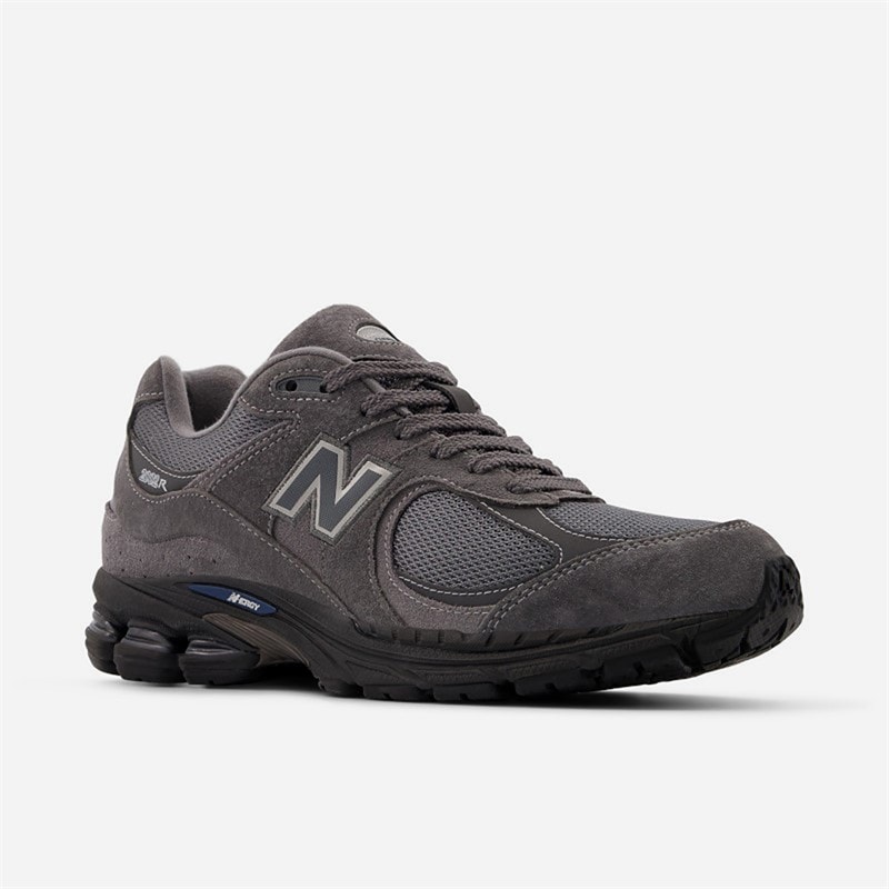 New Balance 2002R Trainers Castlerock/Dark Shoreline Blue - Image 3