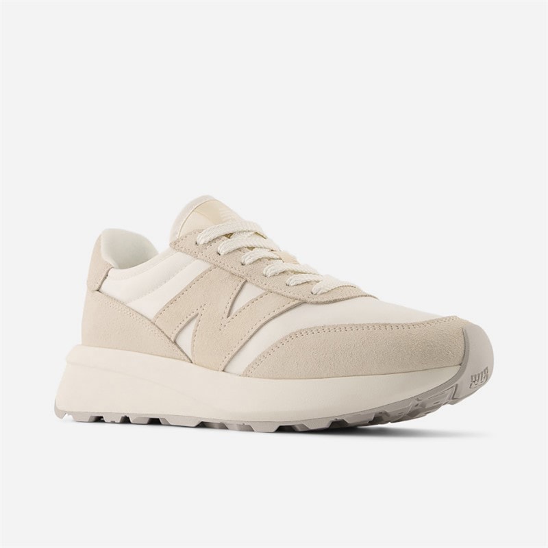 New Balance 370 Trainers Sea Salt/Bisque - Image 3