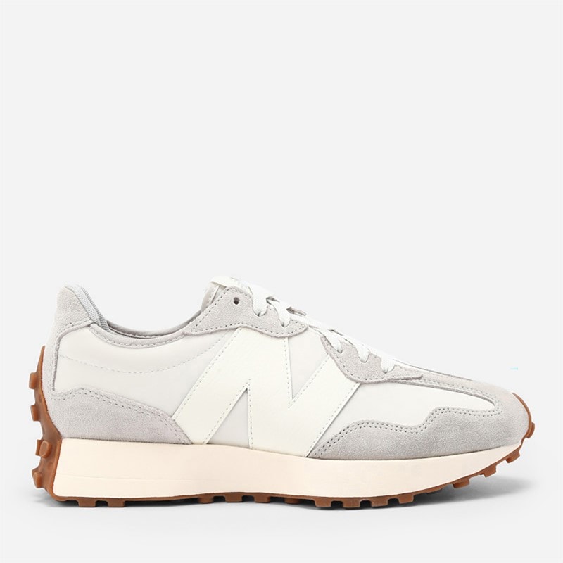 New Balance 327 Trainers Rain Cloud/Gum - Image 1