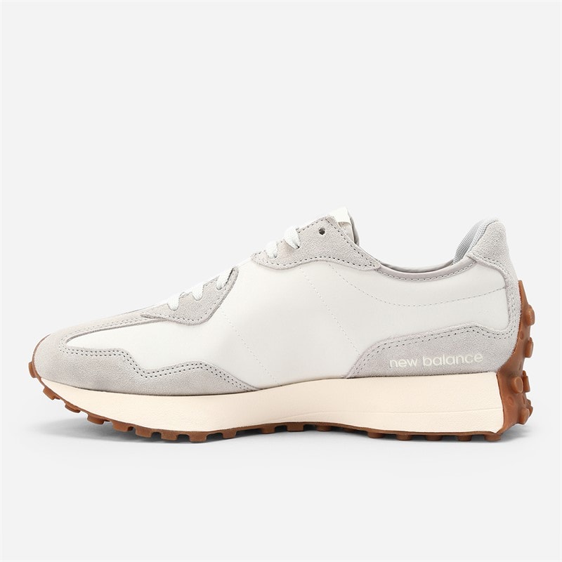 New Balance 327 Trainers Rain Cloud/Gum - Image 5