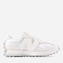 New Balance Womens 327 Trainers Silver Metallic/Sea Salt