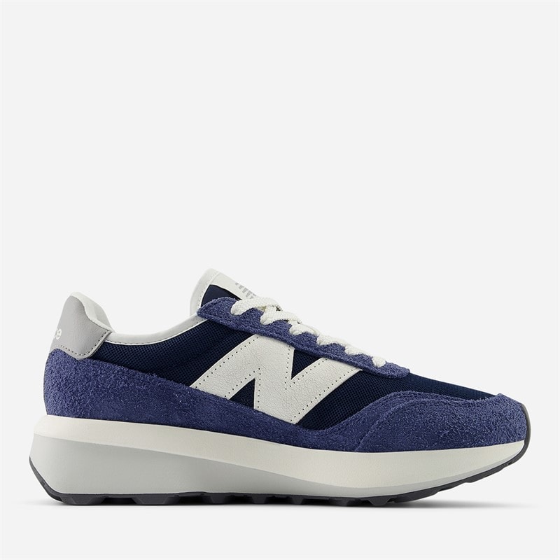 New Balance 370 Trainers Nb Navy/Sea Salt - Image 1