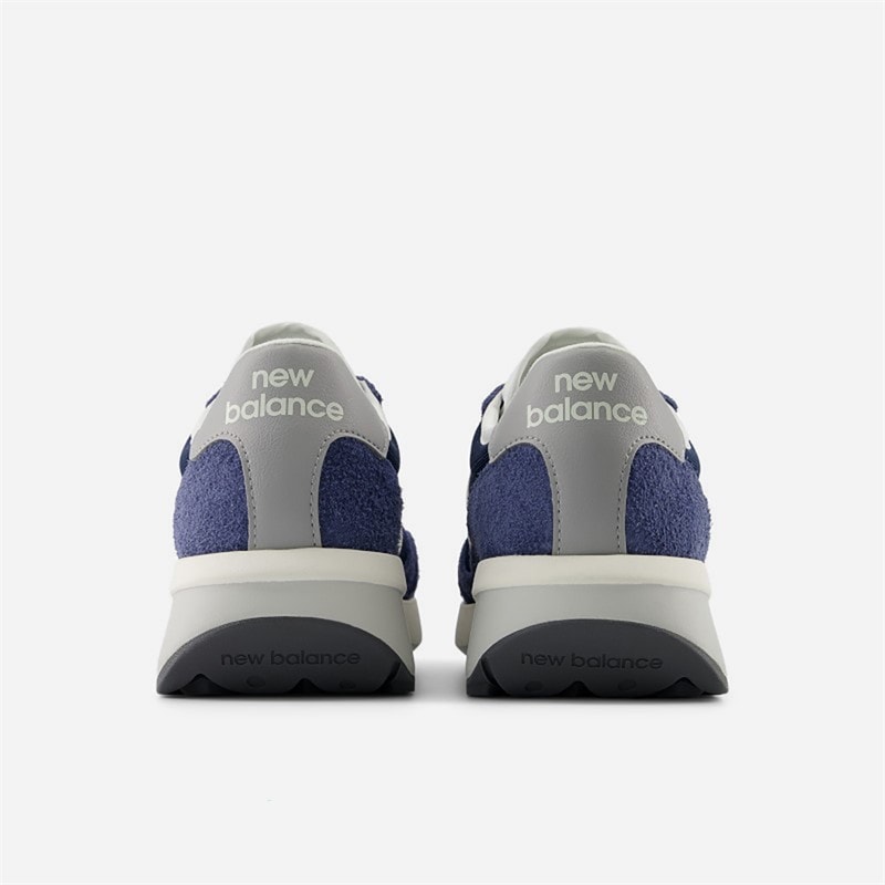 New Balance 370 Trainers Nb Navy/Sea Salt - Image 3