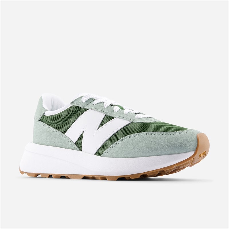 New Balance 370 Trainers Alpine Green/Garter Snake - Image 3