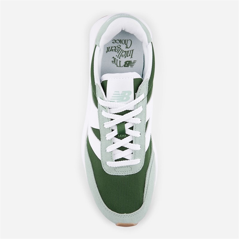 New Balance 370 Trainers Alpine Green/Garter Snake - Image 4