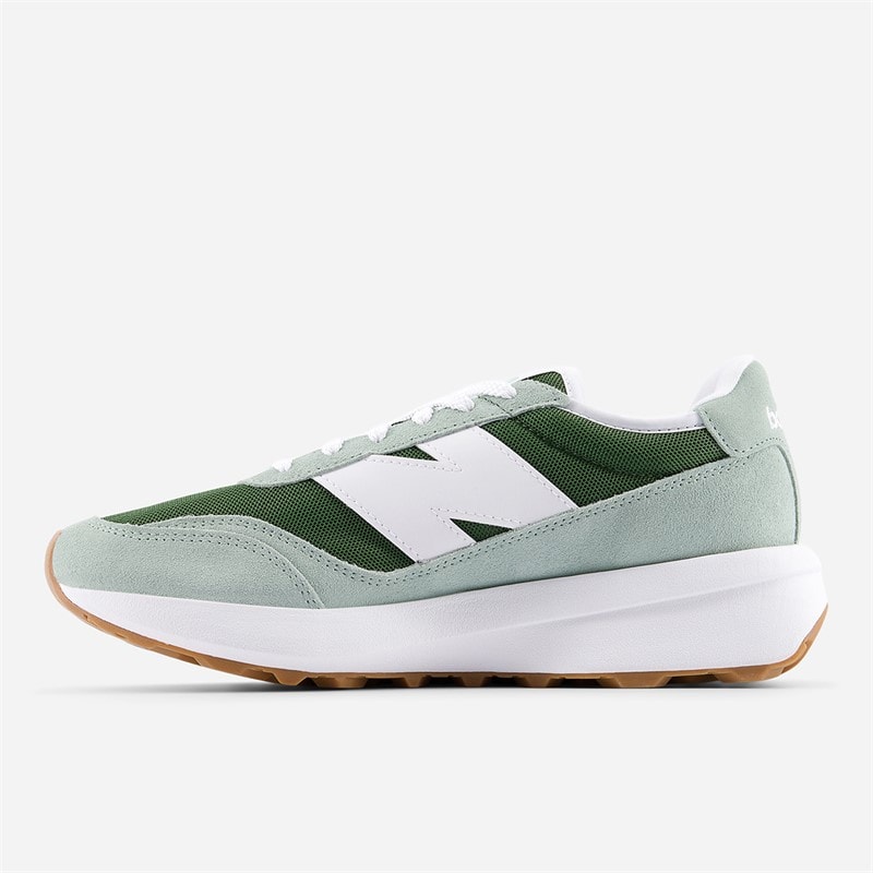 New Balance 370 Trainers Alpine Green/Garter Snake - Image 5