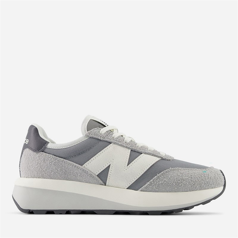 New Balance 370 Trainers Concrete/Sea Salt - Image 1