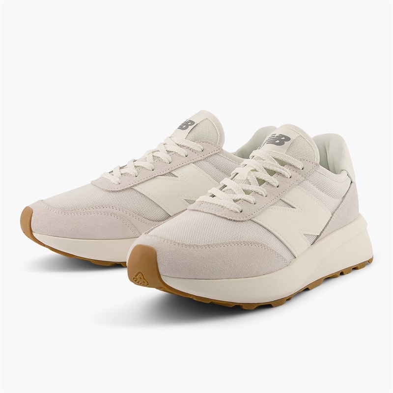 New Balance 370 Trainers Sea Salt/Reflection - Image 3