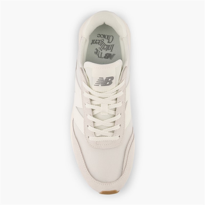 New Balance 370 Trainers Sea Salt/Reflection - Image 4