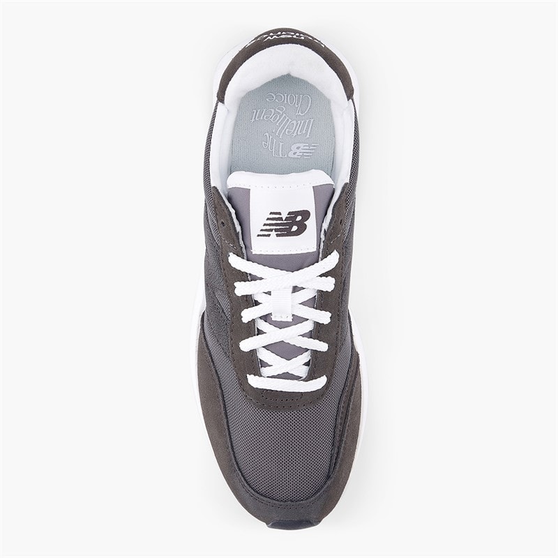 New Balance 370 Trainers Black Cement/Castlerock - Image 4