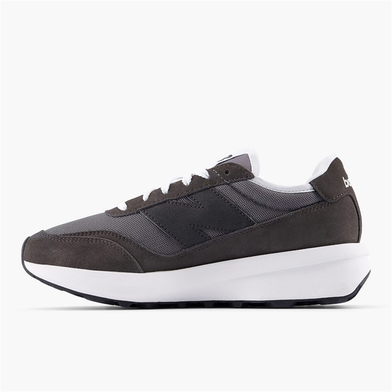 New Balance 370 Trainers Black Cement/Castlerock - Image 5