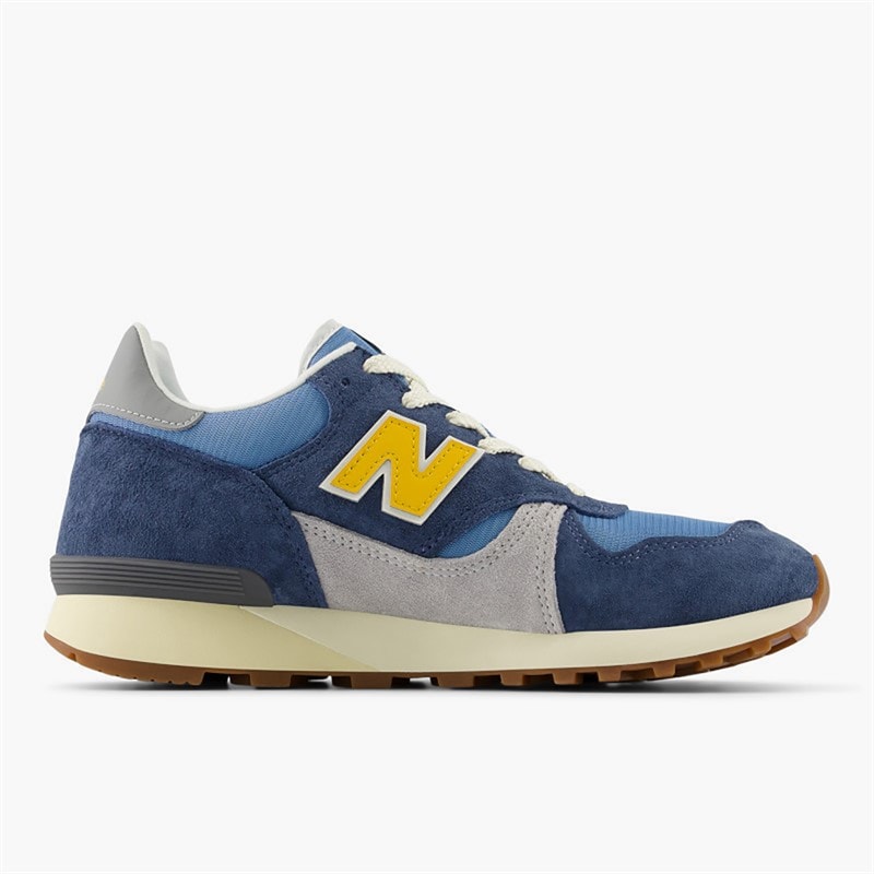New Balance 475 Trainers Vintage Indigo/Blue Laguna/Marmalade - Image 5