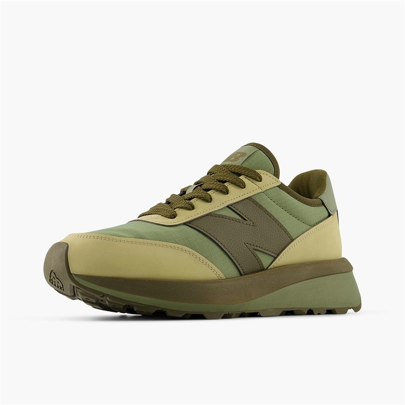 New Balance 370 Trainers Olivine/Green - Image 2