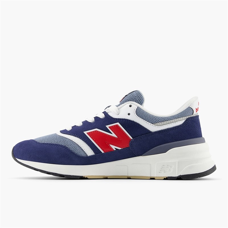 New Balance Mens 997R Trainers Navy/White/Red - Image 5