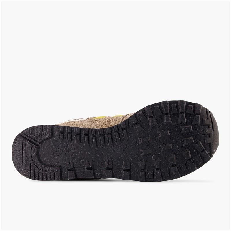 New Balance 574 Trainers Brown/Yellow Brown /Yellow - Image 2