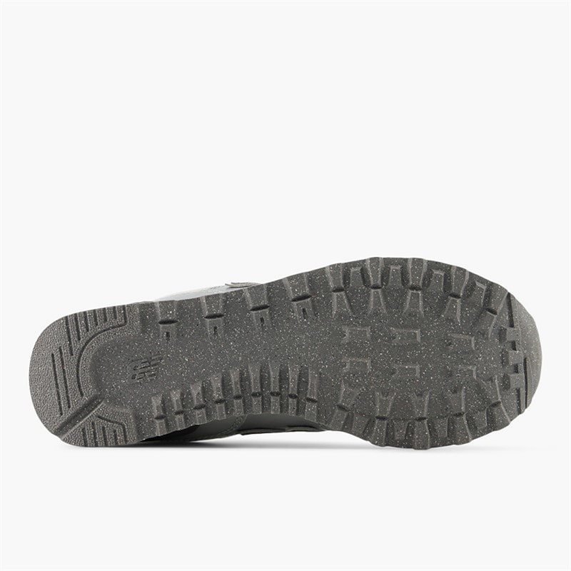 New Balance Womens 574 Trainers Metallic Silver/Artic Grey - Image 2