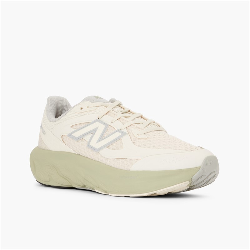 New Balance Womens Fresh Foam Trainers Linen/Olive - Image 3