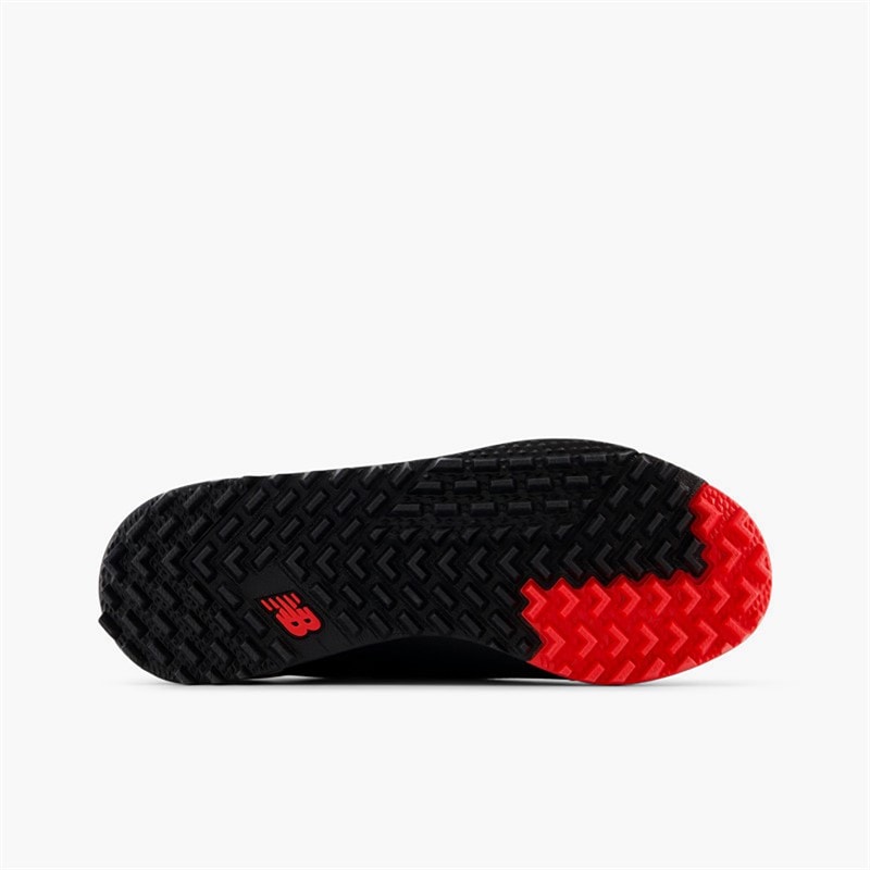 New Balance Junior Furon V7+ Dispatch TF Astro Football Boots Black/White/True Red - Image 2