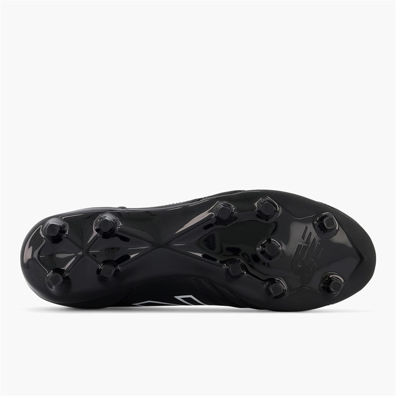 New Balance Mens 442 V2 Academy FG Firm Ground Football Boots Black/White - Image 2
