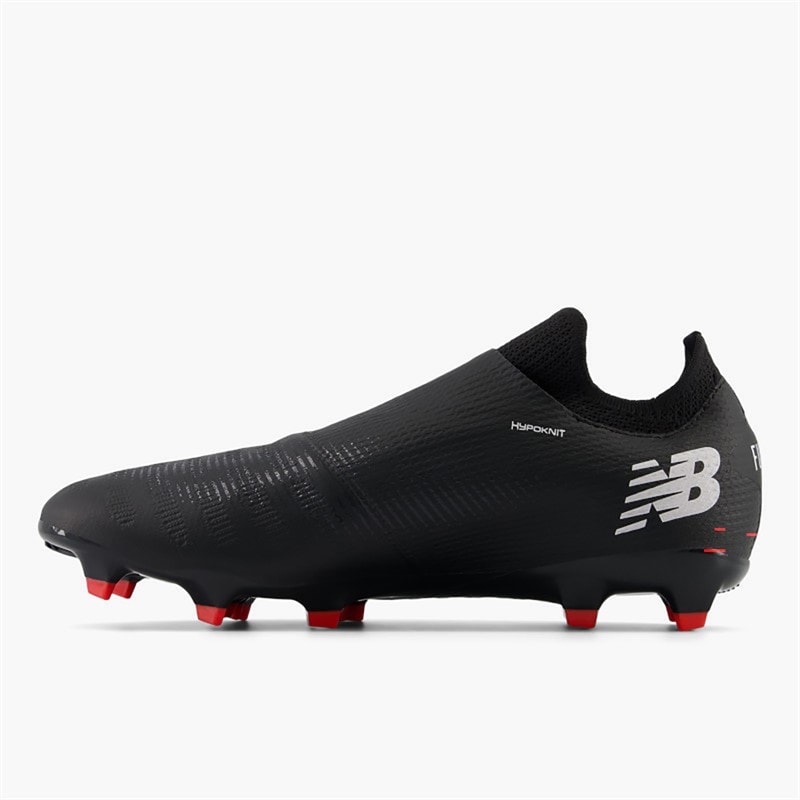 New Balance Mens Furon Destroy V7+ FG Firm Ground Football Boots Black/White/True Red - Image 5
