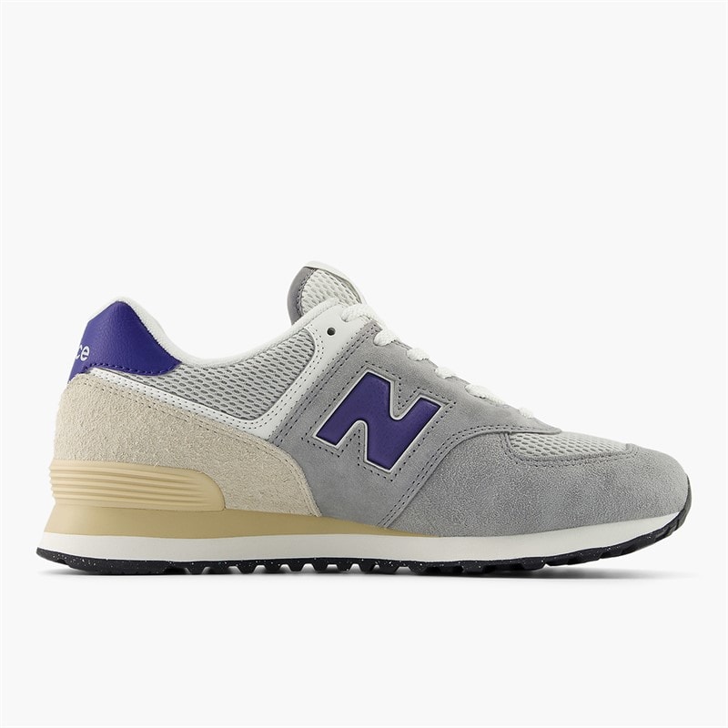 New Balance 574 Trainers Slate Grey/Rain Cloud - Image 5