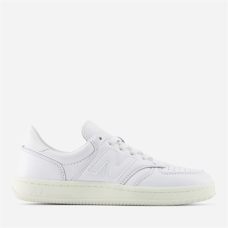 New Balance T500 Trainers White/Grey