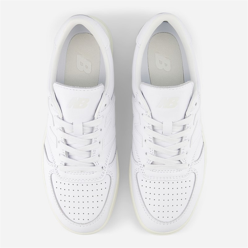 New Balance T500 Trainers White/Grey - Image 4