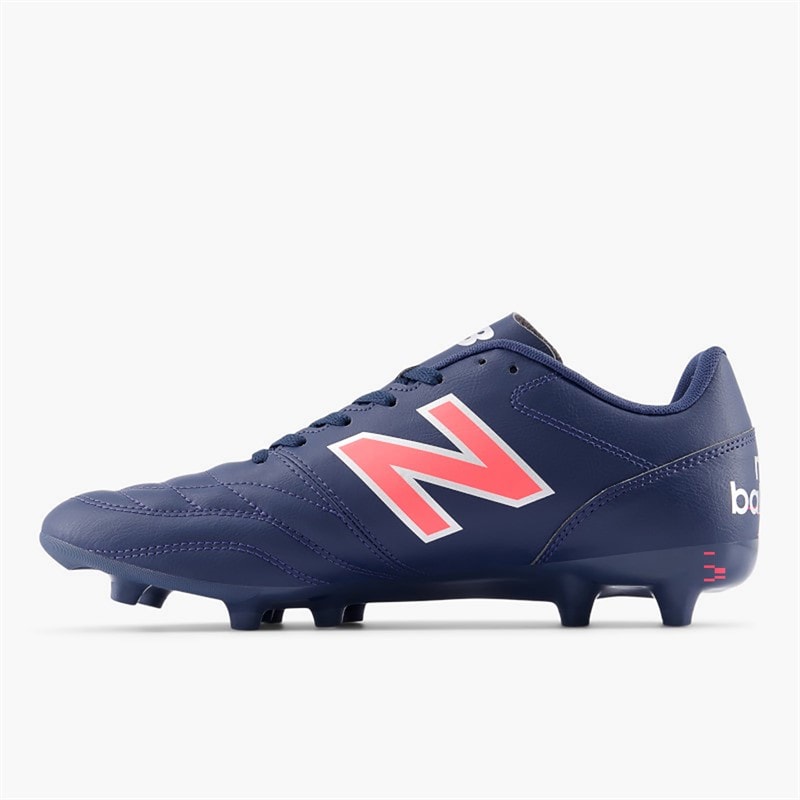 New Balance Mens 442 V2 Academy FG Firm Ground Football Boots Nb Navy/Silver/Energy Red - Image 5