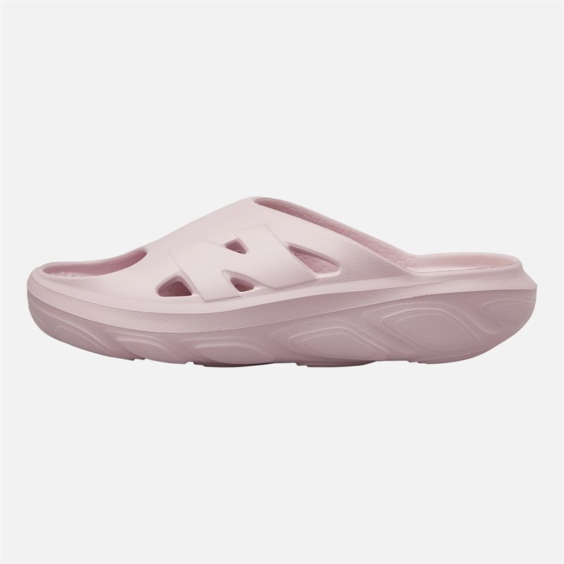 New Balance Mens Fresh Foam X RCVRY Sliders Pink Black - Image 2