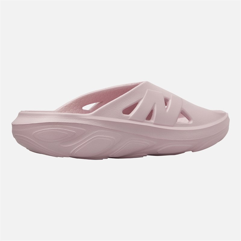 New Balance Mens Fresh Foam X RCVRY Sliders Pink Black - Image 5