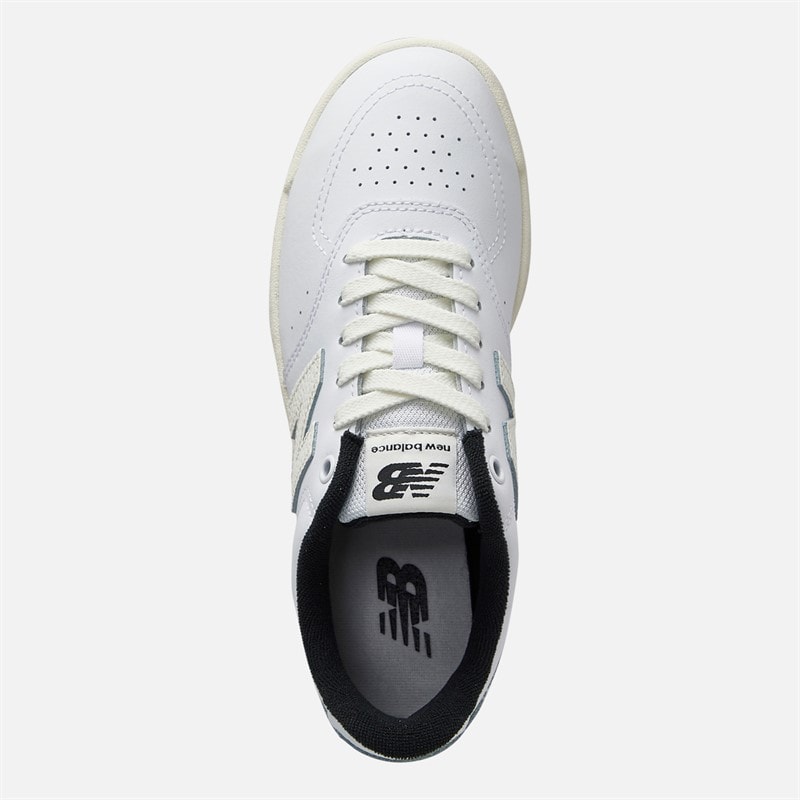 New Balance 80 Trainers White/Black - Image 4