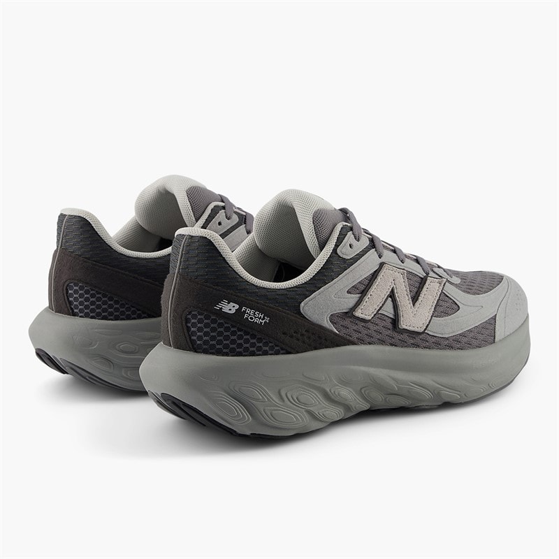New Balance Fresh Foam Trainers Black Cement/Slate Grey - Image 3