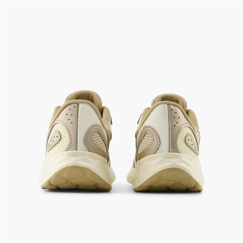 New Balance Womens Fresh Foam Arishi V4 Tiralux Neutral Running Shoes Incense/Angora/Light Gold Metallic - Image 3