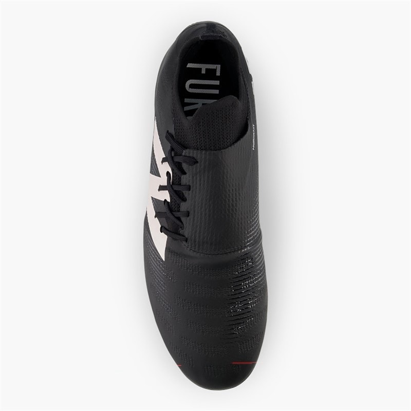 New Balance Mens Furon Destroy V7+ SG Soft Ground Football Boots Black/White - Image 4