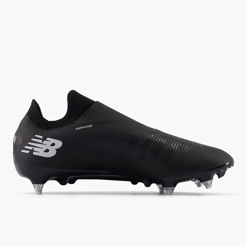 New Balance Mens Furon Destroy V7+ SG Soft Ground Football Boots Black/White - Image 5