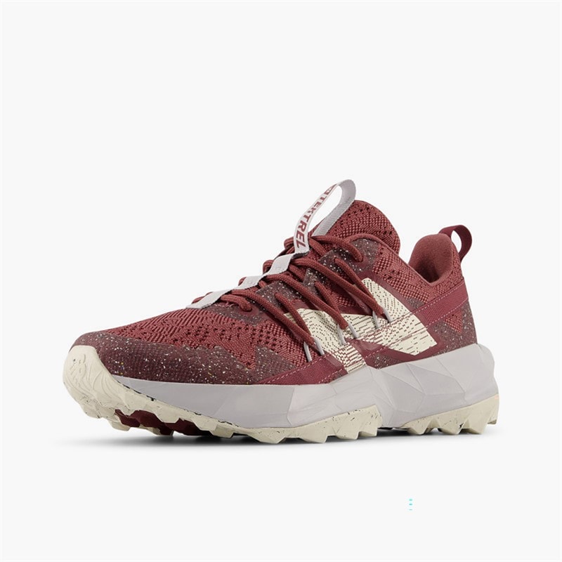 New Balance Womens Tektrel Trail Running Shoes Washed Burgundy - Image 3