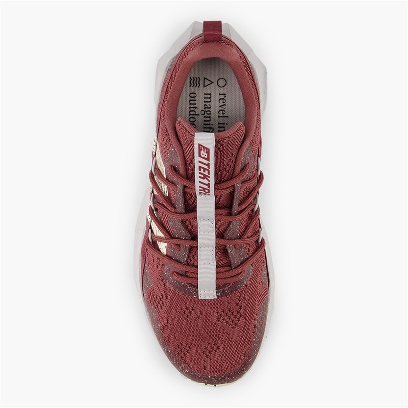 New Balance Womens Tektrel Trail Running Shoes Washed Burgundy - Image 4