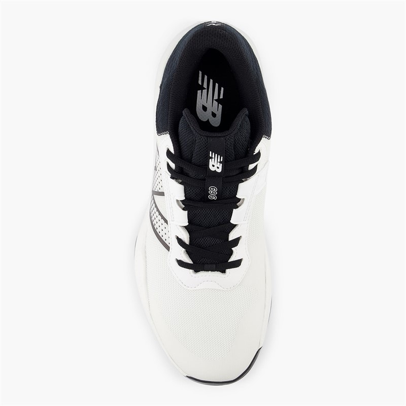 New Balance Mens 696 V6 All Court Tennis Shoes Nb White/Black - Image 4