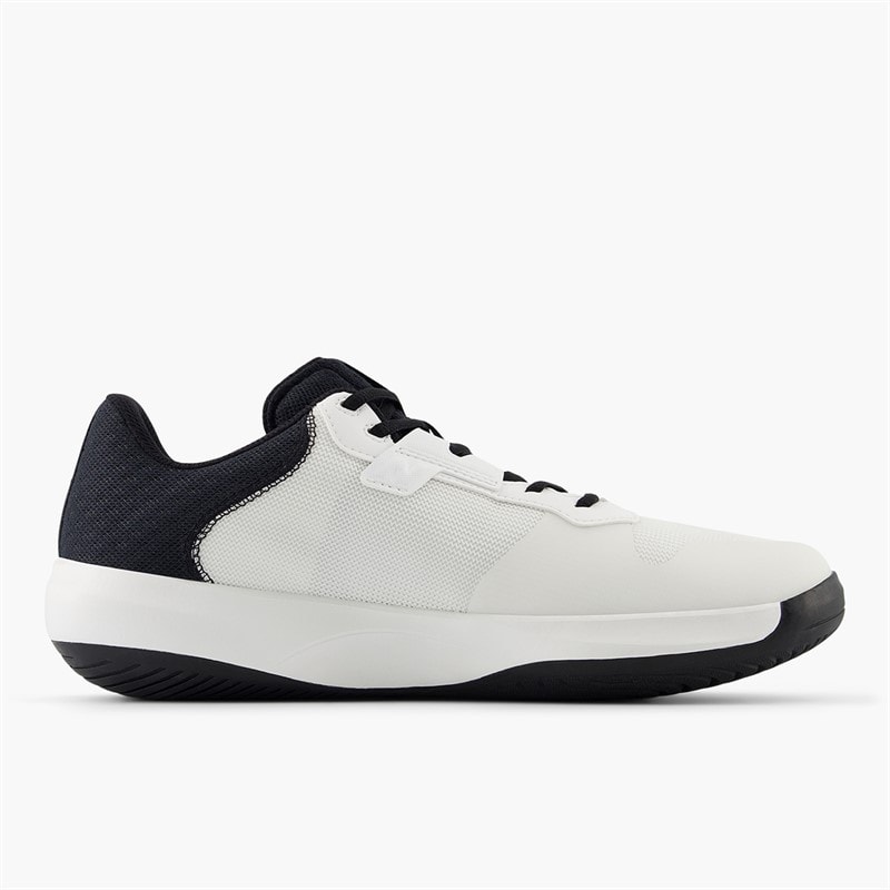 New Balance Mens 696 V6 All Court Tennis Shoes Nb White/Black - Image 5