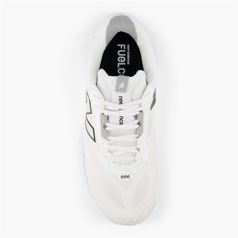 New Balance Womens FuelCell 996 V6 Hard Court Tennis Shoes Nb White/Black/Team Red - Image 4