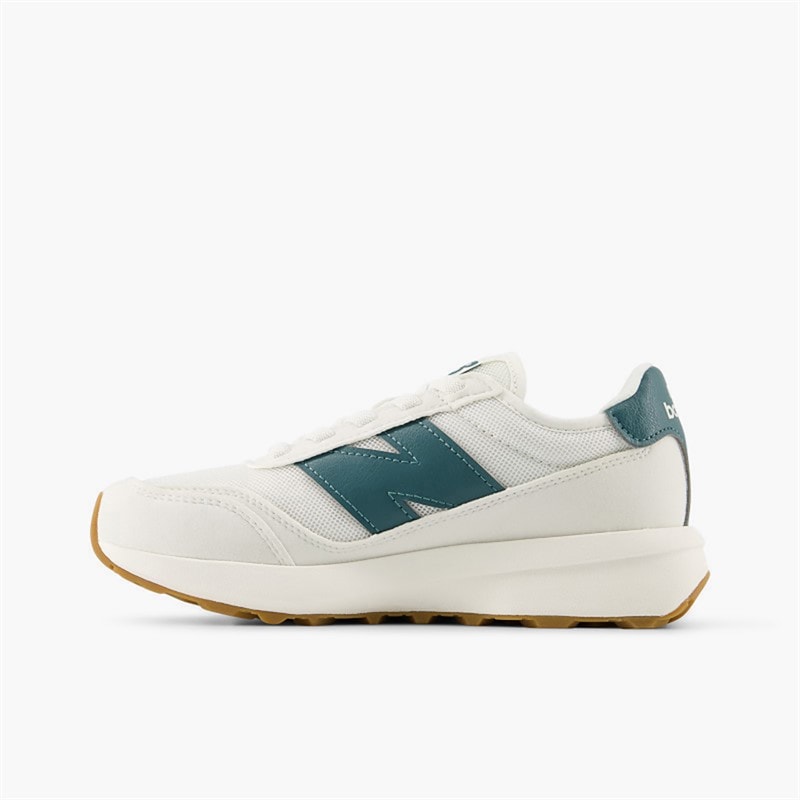 New Balance Kids 370 Bungee Lace Trainers Reflection/Sea Salt - Image 5