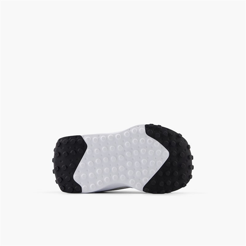 New Balance Infant 327 New-B Hook And Loop Trainers Raincloud/White - Image 2