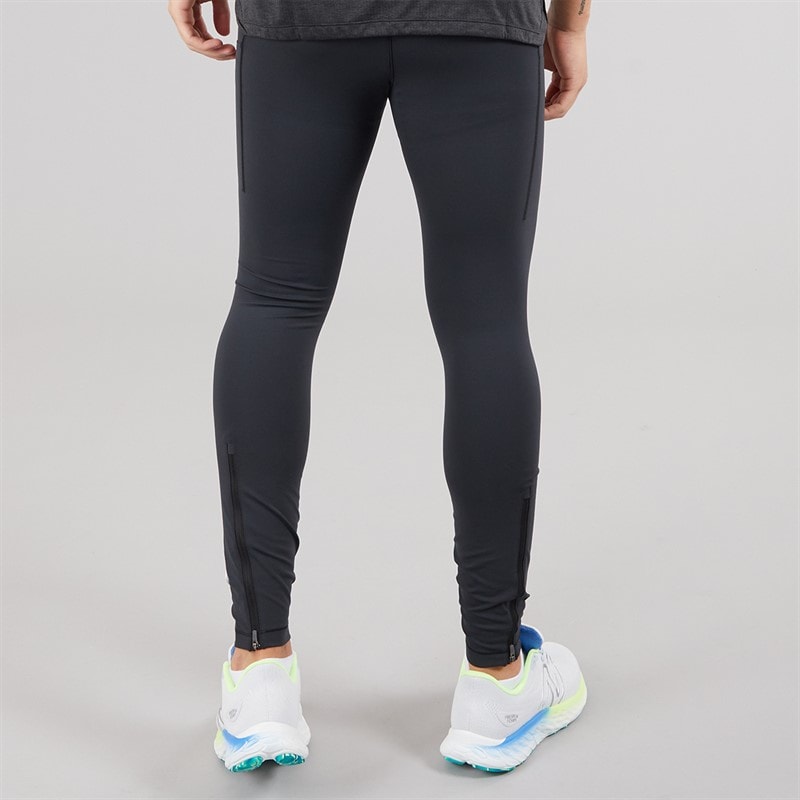 New Balance Mens London Edition NB Pocket Running Tights Black - Image 2