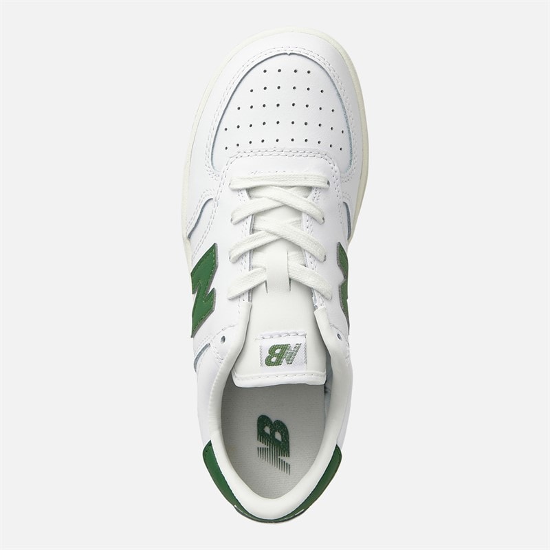New Balance Kids T500 Trainers Dark Alpine Green/White - Image 4